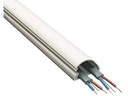 STEFFEN Kabelkanal D-Line 30 x 15 mm, 1 m, Weiss