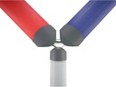 Serpa Kabelbrücke B15 300 cm x 15 cm Grau