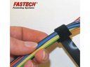 FASTECH Klettkabelbinder ETK-3-2 13 x 200 mm Schwarz, 100 Stück