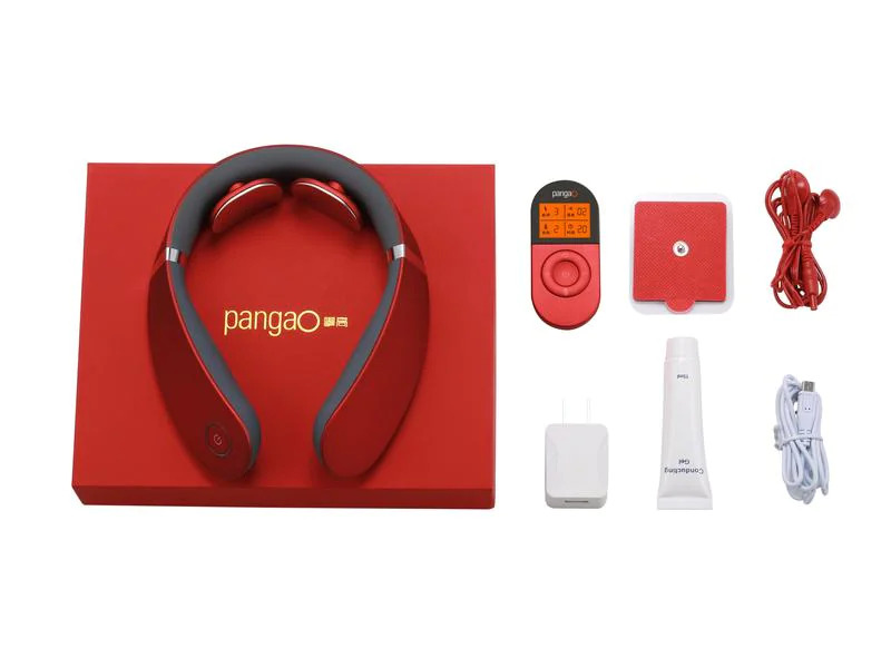 pangao Ersatzpad zu Nachenmassagegerät Rot