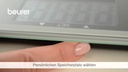 Beurer Körperanalysewaage BG13 Silber