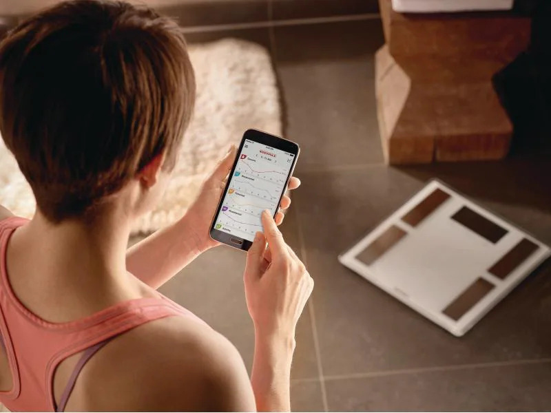 Soehnle Körperanalysewaage Shape Sense Connect 100 Weiss