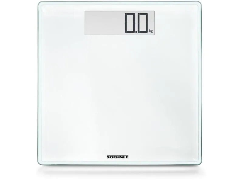 Soehnle Personenwaage Style Sense Comfort 100 Frosted Edition Weiss