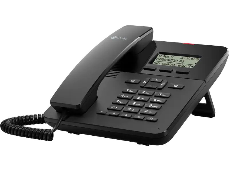 UNIFY SIP Tischtelefon OpenScape CP110 Schwarz