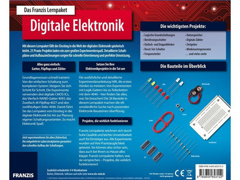 Franzis Sachbuch Informatik Lernpaket Digitale Elektronik