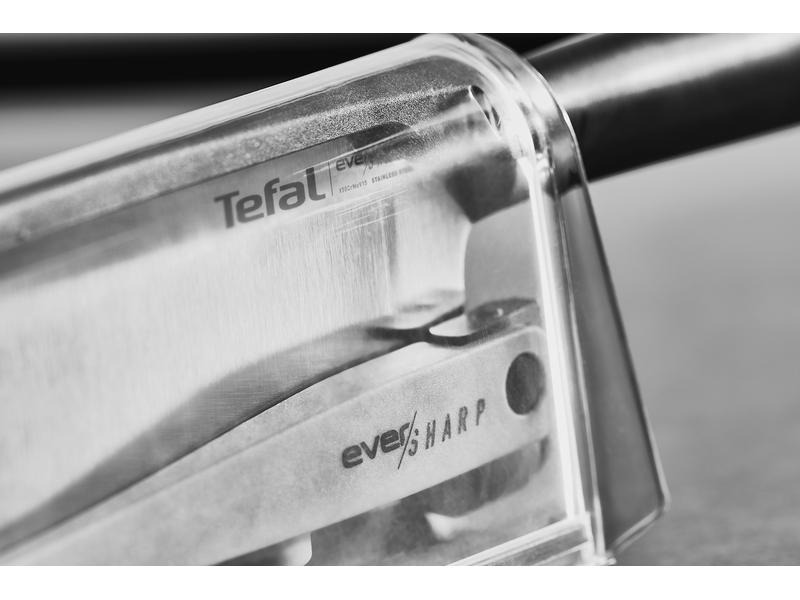 Tefal Santokumesser Ever Sharp 16.5 cm, Schwarz