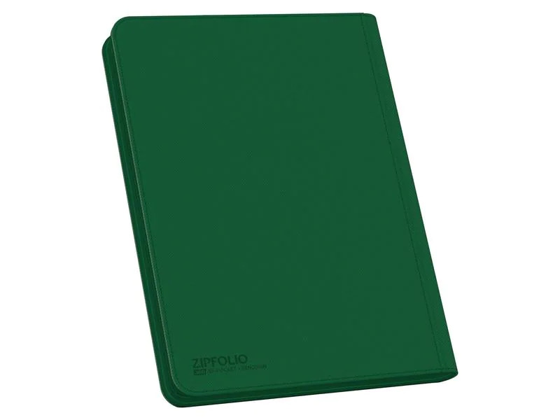 Ultimate Guard Karten-Portfolio ZipFolio XenoSkin 18-Pocket, grün