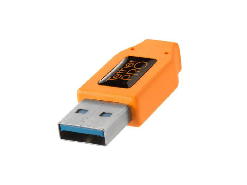 Tether Tools Kabel TetherPro USB 3.0 A / Micro B 4.6 Meter – orange