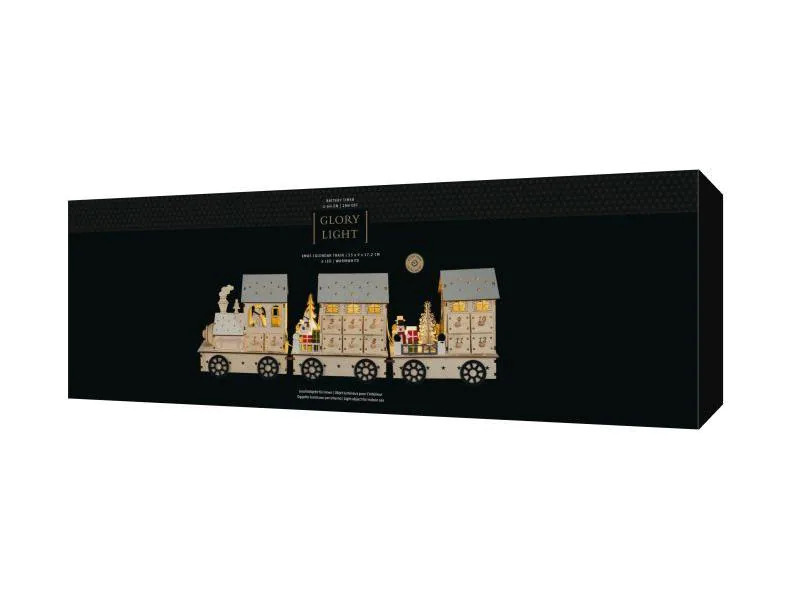 STT Adventskalender-Zahlen XMAS Train