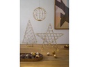 STT Tischdeko Svenja Star 3D Stern, 40 cm, Gold