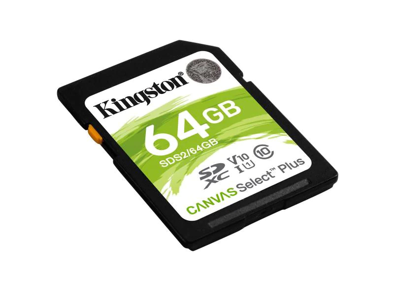 Kingston SDXC-Karte Canvas Select Plus UHS-I 64 GB