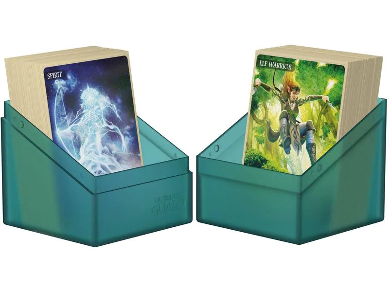 Ultimate Guard Kartenbox Boulder Deck Case Standardgrösse 100+ Malachite