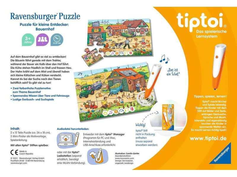 tiptoi Puzzle Bauernhof