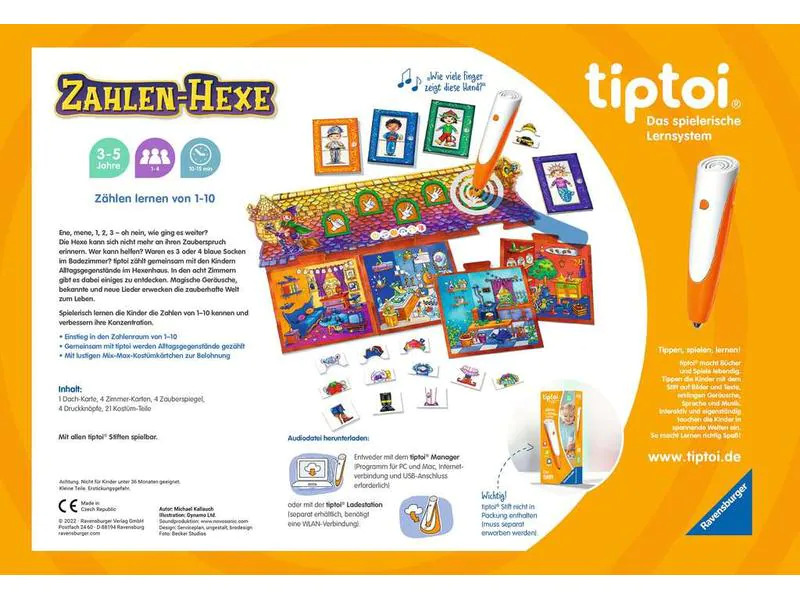 tiptoi Spiel Zahlen-Hexe