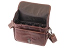 Alpenleder Kamera-Tasche Presse Braun