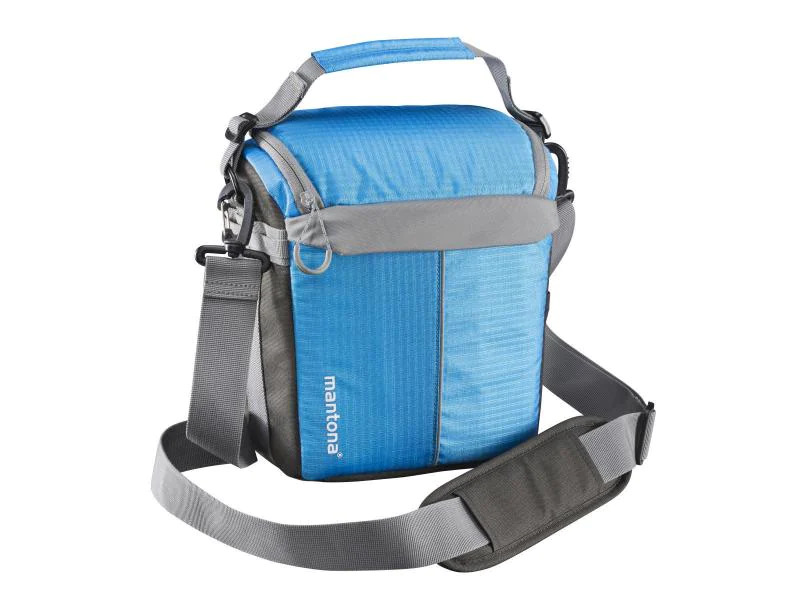 Mantona Fotorucksack elements Outdoor Blau