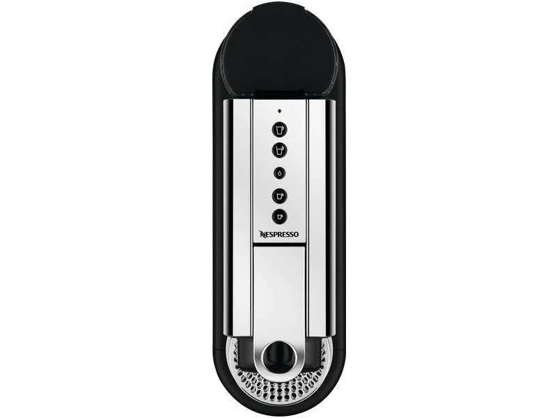 Krups Kaffeemaschine Nespresso CitiZ Platinum, Edelstahl/Schwarz