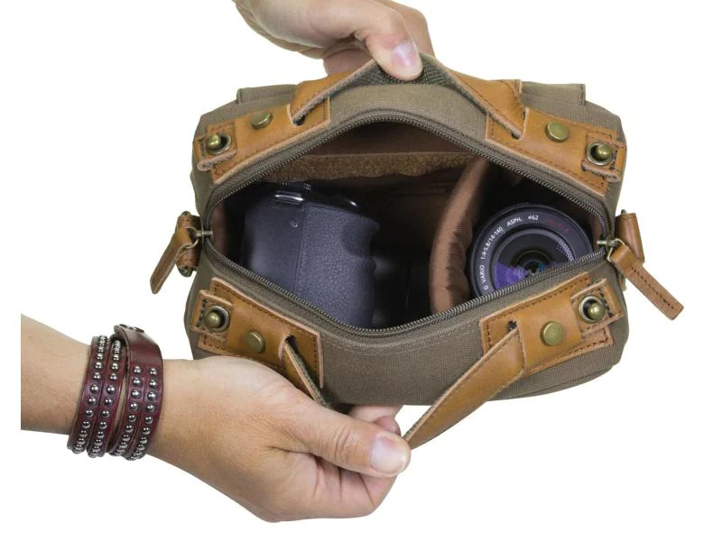 Dörr Kamera-Tasche Arizona Large Braun