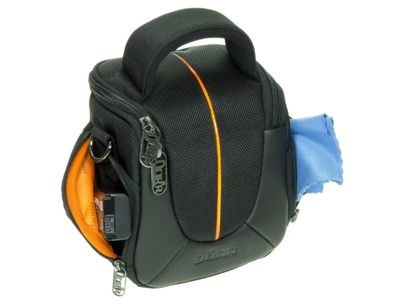 Dörr Kamera-Tasche Yuma System 0.5 Schwarz/Orange