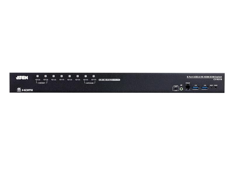Aten KVM Switch CS18208 4K HDMI USB 3.0 8-Port