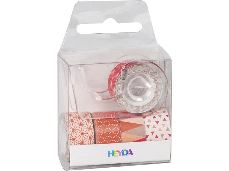 Heyda Washi Tape Triangle Koralle