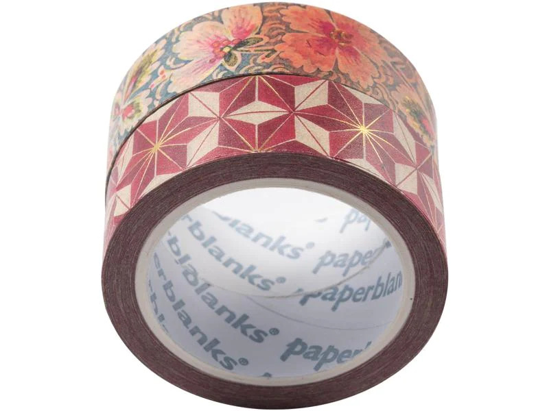 Paperblanks Deko-Klebeband Hishi/Bukett auf Elfenbein