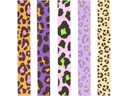 Rico Design Washi Tape Leo 5 Stück, Mehrfarbig