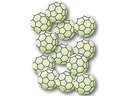 HERMA Motivsticker Fussball Mini, Nachtleuchtend