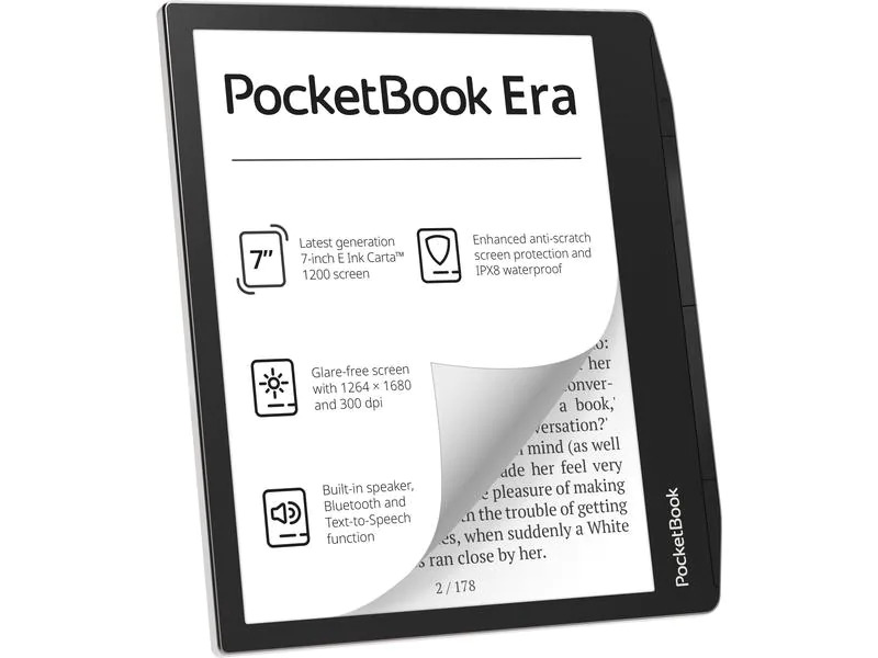 PocketBook E-Book Reader Era Silber