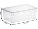 Rotho Aufbewahrungsbox Clear Transparent