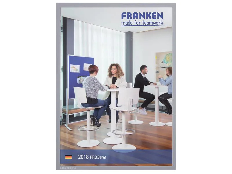 Franken Dokumentenhalter Frame It X-tra!Line A3, Grau