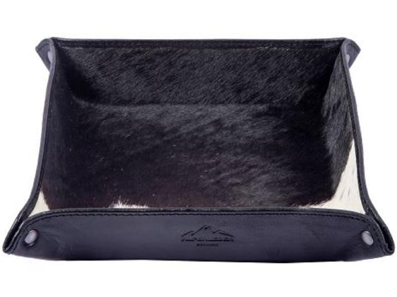 Alpenleder Hosentaschendepot Gruschtler 17x17cm, Kuhfell