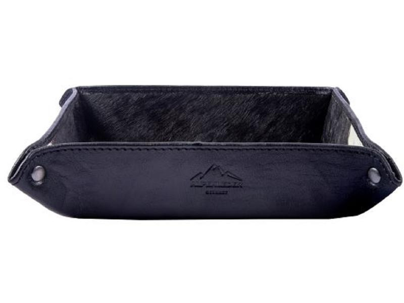 Alpenleder Hosentaschendepot Gruschtler 17x17cm, Kuhfell