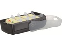 HAN Karteibox Croco A8, Schwarz