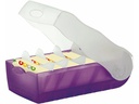 HAN Karteibox Croco A8, Violett