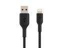 Belkin USB-Ladekabel Braided Boost Charge USB-A - Lightning 3 m