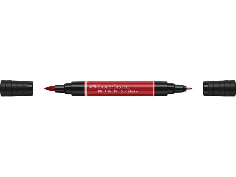 Faber-Castell Tuschestift Pitt Artist Pen Dual Dunkelrot