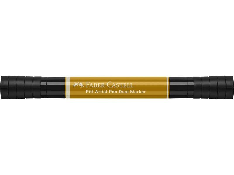 Faber-Castell Tuschestift Pitt Artist Pen Dual Greengold