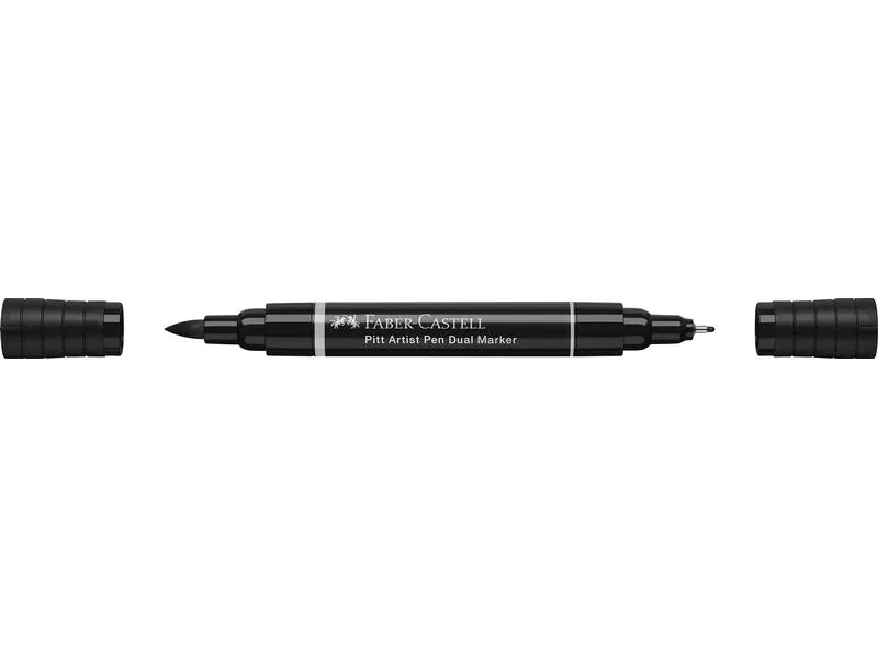 Faber-Castell Tuschestift Pitt Artist Pen Dual Schwarz