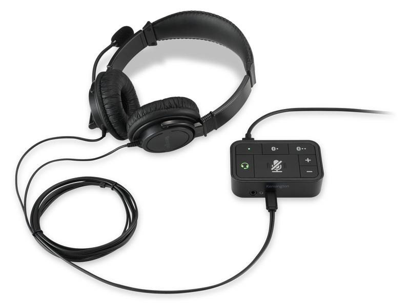 Kensington Audio Switch 3-in-1 Pro Schwarz