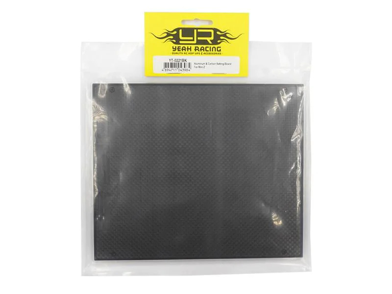 Yeah Racing Setup Platte Graphite für Mini-Z