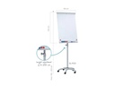 Franken Flipchart X-tra!Line Mobil 68 cm x 105 cm