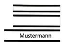 Franken Magnetschild 60 x 15 mm, Braun, 10 Stück