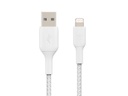 Belkin USB-Ladekabel Braided Boost Charge USB-A - Lightning 3 m