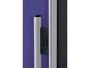 Franken Pinnwand Eco 150 cm x 120 cm, Grau, klappbar