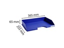 Exacompta Ablagekorb Combo-Midi Quer Blau