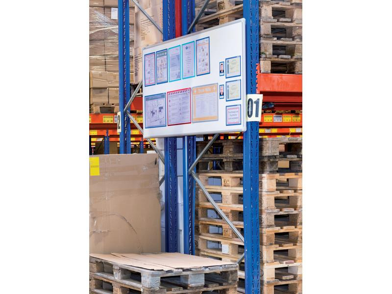 Franken Magnethaftendes Whiteboard Pro 100 cm x 200 cm, Weiss