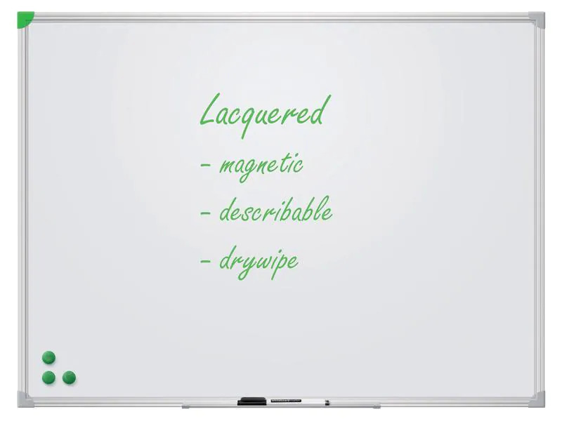 Franken Magnethaftendes Whiteboard U-Act!Line 40 cm x 60 cm, Weiss