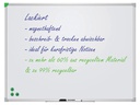 Franken Magnethaftendes Whiteboard U-Act!Line 40 cm x 60 cm, Weiss