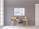 Franken Magnethaftendes Whiteboard U-Act!Line 60 cm x 80 cm, Weiss